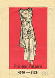 1960s Original Vintage Anne Adams Pattern 4576 Uncut Misses Dress and Coat 42B