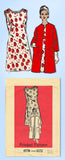 1960s Original Vintage Anne Adams Pattern 4576 Uncut Misses Dress and Coat 42B
