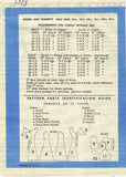1950s Vintage Anne Adams Sewing Pattern 4580 Uncut Misses Sun Dress Size 39 Bust