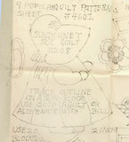 1930s Original Rare Uncut Mail Order Vintage Quilt Pattern 4601 9 Quilt Designs