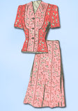 1940s Vintage Anne Adams Sewing Pattern 4635 WWII Misses 2 Piece Suit Sz 18 36B - Vintage4me2