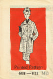 1960s Original Vintage Anne Adams Pattern 4638 Uncut Misses Coat & Skirt Sz 35 B