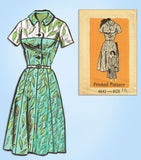 1960s Vintage Mail Order Sewing Pattern 4642 Uncut Misses Shirtwaist Dress 36 B
