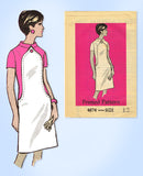 1960s Original Vintage Anne Adams Pattern 4674 Uncut Misses Sheath Dress Sz 32B