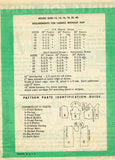 1950s Original Vintage Anne Adams Pattern 4679 Uncut Misses Rockabilly Dress 34B