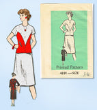 1960s Original Vintage Alice Brooks Pattern 4691 Uncut Misses 2 PC Dress Sz 36 B
