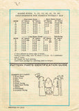 1960s Original Vintage Anne Adams Pattern 4698 Uncut Misses Western Dress Sz 36B