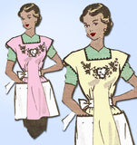 1950s Vintage Anne Adams Sewing Pattern 4705 Uncut Misses Coverall Apron MED