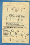 1950s Original Vintage Anne Adams Pattern 4722 Misses Rockabilly Sun Dress 30B