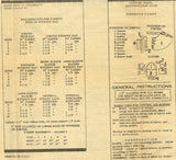 1940s Vintage Anne Adams Sewing Pattern 4735 Toddler Girls Jumper or Sun Dress 6 - Vintage4me2