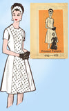 1960s Vintage Mail Order Sewing Pattern 4742 Misses Princess Cut Dress Size 36 B