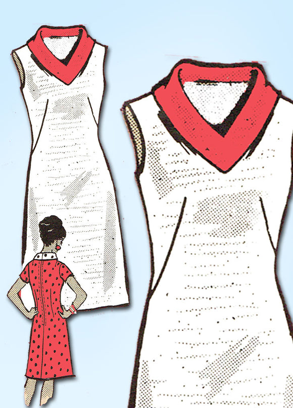 1960s Vintage Anne Adams Sewing Pattern 4761 Uncut Misses Sheath Dress Size 33 B -Vintage4me2
