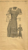 1940s Original Vintage Mail Order Pattern 4785 Uncut WWII Misses Dress Sz 32 B