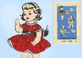 Anne Adams 4795: 1950s Uncut 14 Inch Doll Clothes Set Vintage Sewing Pattern