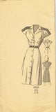 1940s Original Vintage Anne Adams Pattern 4806 Uncut Misses Shirtwaist Dress 34B