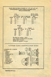 Anne Adams 4850: 1950s Cute 22 Inch Doll Clothes Set Vintage Sewing Pattern