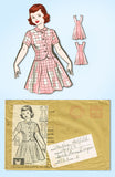 1950s Original Vintage Anne Adams Pattern 4865 Toddler Girls Sun Dress Jacket 6