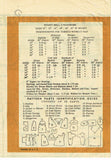 1950s Vintage Anne Adams Sewing Pattern 4870 20 Inch Baby Doll Clothes Set