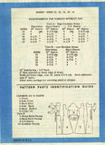 1950s Original Vintage Anne Adams Pattern 4875 Uncut Misses Princess Dress 34 B