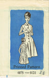 1950s Original Vintage Anne Adams Pattern 4875 Uncut Misses Princess Dress 34 B
