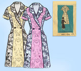 Anne Adams 4899: 1950s Uncut Misses House Dress Size 40 B Vintage Sewing Pattern