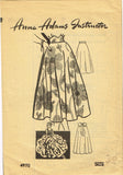 1950s Vintage Anne Adams Sewing Pattern 4970 Uncut Plus Size Circle Skirt Sz 32W