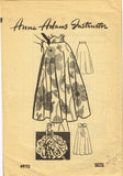 1950s Vintage Anne Adams Sewing Pattern 4970 Uncut Plus Size Circle Skirt Sz 32W