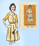 1960s Vintage Anne Adams Sewing Pattern 4971 Uncut Misses Raglan Dress Size 34 B - Vintage4me2