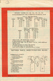 1960s Original Vintage Anne Adams Pattern 4980 Uncut Misses Day Dress Sz 32 Bust