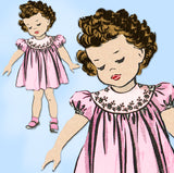 Mail Order 5157: 1950s Cute Toddlers Girls Dress Sz 2/3/4 Vintage Sewing Pattern