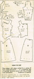 1930s Original Vintage Mail Order Pattern 5364 Uncut Misses Afternoon Dress 30 B