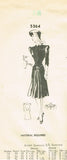 1930s Original Vintage Mail Order Pattern 5364 Uncut Misses Afternoon Dress 30 B