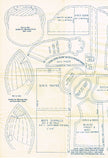 1950s Vintage Laura Wheeler Transfer Pattern 566 Uncut Brother Sister Sock Dolls