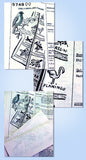 1960s Unused Vintage Mail Order Applique Birds or America Quilt Pattern 5748