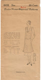 Ladies Home Journal 6422: 1920s Misses Slip On Apron MED Vintage Sewing Pattern