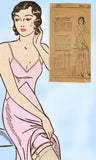 Own Name 772: 1930s Stunning Misses Slip Size 34 Bust Vintage Sewing Pattern - Vintage4me2