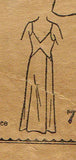 Own Name 772: 1930s Stunning Misses Slip Size 34 Bust Vintage Sewing Pattern