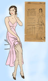 Own Name 772: 1930s Stunning Misses Slip Size 34 Bust Vintage Sewing Pattern - Vintage4me2