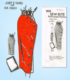 1950s Vintage Mail Order Sewing Pattern 8019 FF Bombshell Pencil Skirt Sz 32 Waist