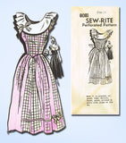 1940s Vintage Mail Order Sewing Pattern 8081 Uncut Misses Party Dress Sz 14 32B - Vintage4me2