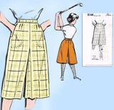 1960s Vintage Mail Order Sewing Pattern 8144 Uncut Misses Culotte Pants Sz 26 Waist - Vintage4me2