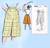 1960s Vintage Mail Order Sewing Pattern 8144 Uncut Misses Culotte Pants Sz 26 Waist - Vintage4me2
