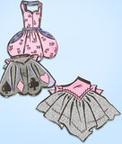 1950s Vintage Mail Order Sewing Pattern 8154 Misses Set of Aprons Size Small