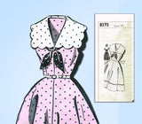 1950s Vintage Mail Order Sewing Pattern 8175 Uncut Misses Sailor Dress Sz 34 B
