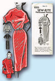1950s Vintage Mail Order Sewing Pattern 8203 Uncut Misses Dress & Jacket Size 10