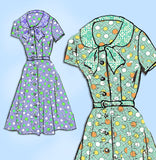 1960s Original Vintage Mail Order Pattern 8233 Uncut Plus Size Dress 41 Bust