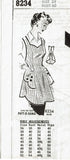 Mail Order 8234: 1950s Charming Misses Apron Size 40 Bust Vintage Sewing Pattern