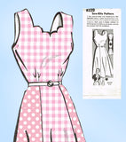 Mail Order 8239: 1950s Misses Sun Dress & Bolero Sz 36 B Vintage Sewing Pattern