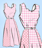 Mail Order 8239: 1950s Misses Sun Dress & Bolero Sz 36 B Vintage Sewing Pattern