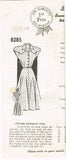 1940s Vintage Mail Order Sewing Pattern 8285 Misses WWII Day Dress Pattern Sz 14 - Vintage4me2